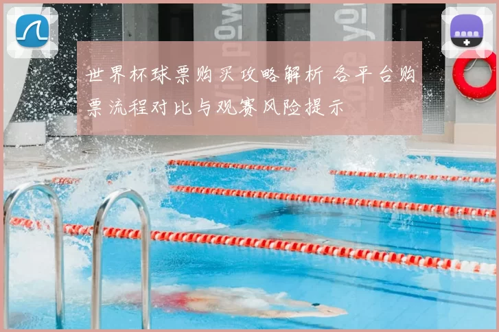 世界杯球票购买攻略解析 各平台购票流程对比与观赛风险提示